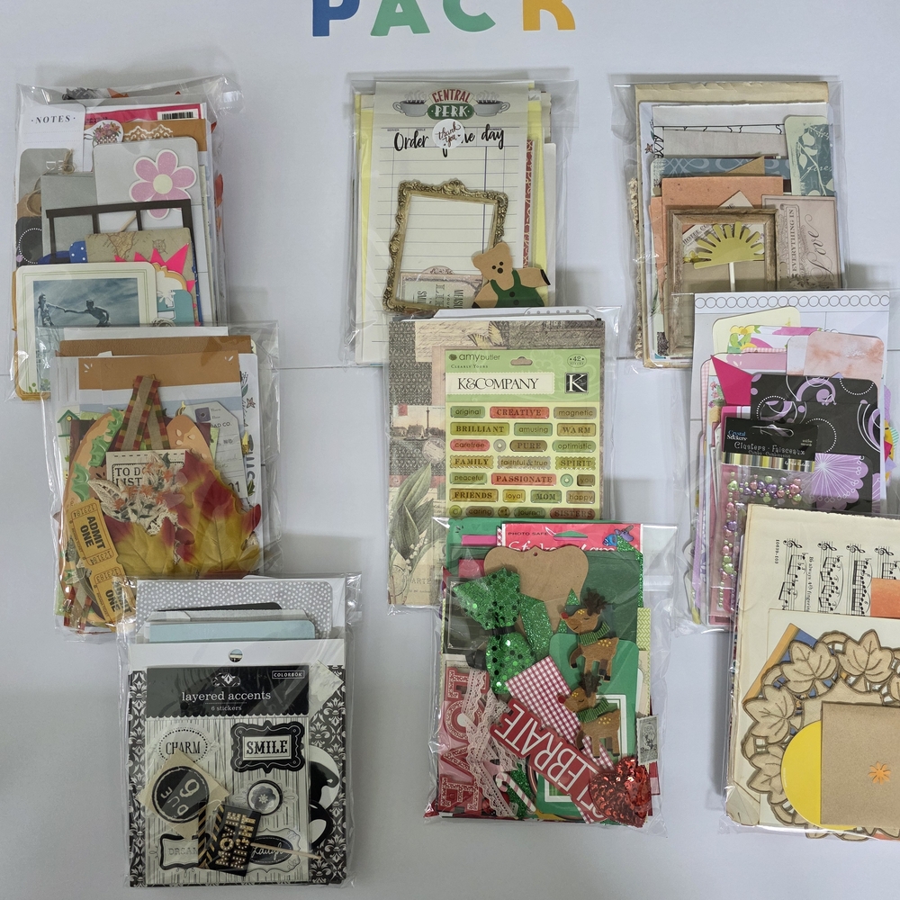 Mystery Junk Journal Scrap Pack - Picture 3 of 15